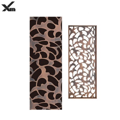 Special design customized stainless steel laser cut garden metal screen room dividers